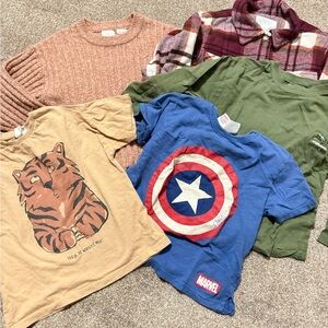 Zara 3-4 Bundle Marvel Blue Captain America